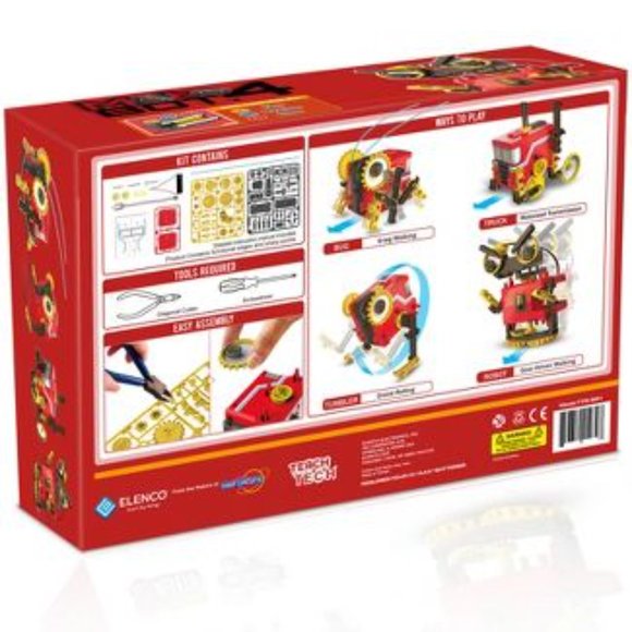 Elenco Motobot 4 Robot Building Kit NEW IN BOX - Picture 2 of 7